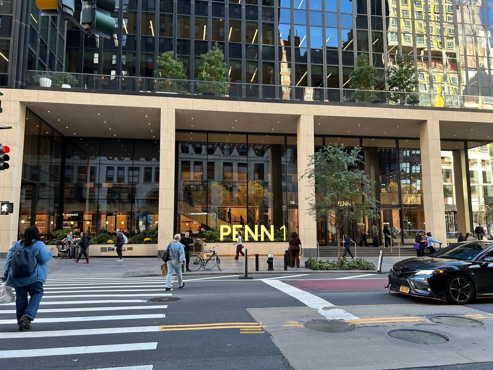 front entrance of Penn 1